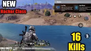*NEW* HACKER CLASS GAMEPLAY In Battle Royale || Call Of Duty &reg; Mobile || Best Class In Battle Royale