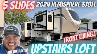 Пятиколесный автодом с лофтом и 5 салазками!? 2024 Hemisphere 378FL