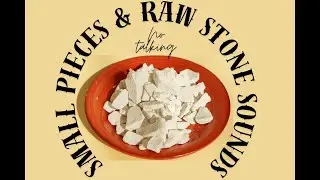 White Natural Chalk &bull; Small Pieces & Raw Stone Sounds No Talking