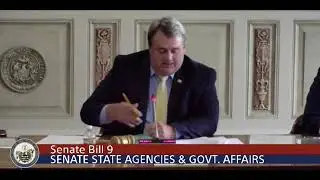 During the Senate Committee, blogger Jimmie Cavin and Sen. Blake Johnson have back and forth.