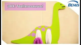 DIY: Un toallerosaurus para tu ba&ntilde;o - Bemis