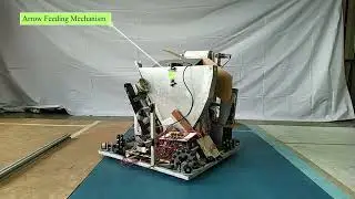 Robocon 2021 Video B - Arrow picking and passing, Bin rotation