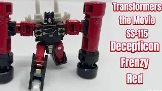 Transformers the Movie Decepticon Frenzy Red Quick Review