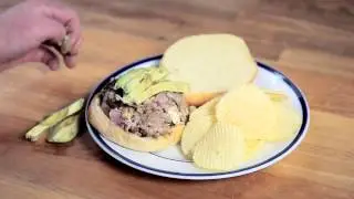 How to make turkey burgers - #22 - Topping a burger with avocado &mdash; Appetites&reg;