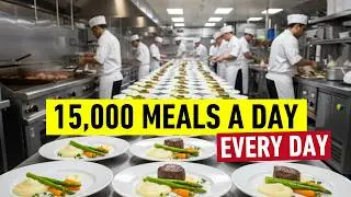 Как круизные лайнеры кормят 5000 человек [без перебоев] каждый день