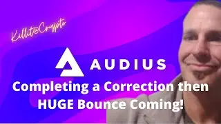 Audius ($Audio) Cryptocurrency is Coming in to Complete a Correction then a Massive Bounce to the