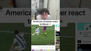 &ldquo;Streamer&rsquo;s INSANE reaction to Messi&rsquo;s legendary move! 😱⚽ #shorts&rdquo;