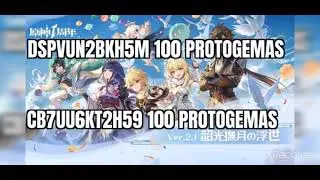 CODIGOS DE PROTOGEMAS GENSHIN IMPACT AGOSTO 20 2021 (12 HORAS FUNCIONA)