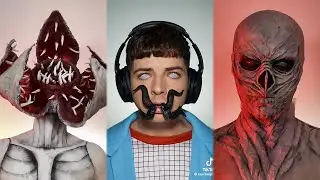 Stranger Things Cosplay - TikTok Makeup Compilation