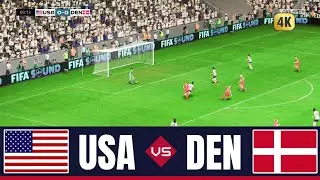 FIFA 23 - USA vs. DENMARK / Sept 10, 2025 - FIFA Women's World Cup 2023 - PS5 Gameplay [4K]
