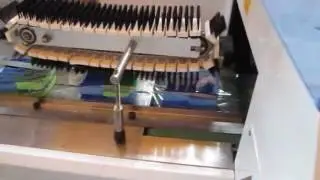 Automatic kitchen scourer sponge foam packing machinme,scrubber packaging machine