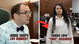 Brutal Reality Check to 17 Year Old | judge david fleischer.