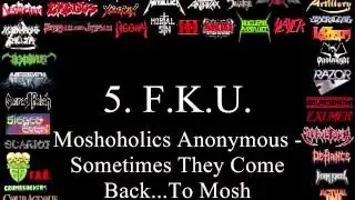 Top 10 Mosh Songs