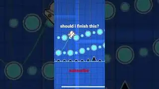 should i finish this IMPOSSIBLE level LAYOUT??      #shorts #geometrydash #gd #geometrydashchallenge