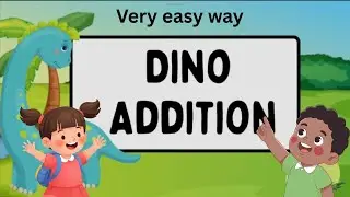 Learn Addition with Dinosaurs 😍 | Fun Dino Math for Kids | Addu Ki Pathshala