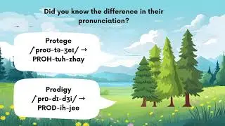What is the difference #3 | EnglishVocabulary #WordDifference #EnglishTips #Prot&eacute;g&eacute; #Prodigy