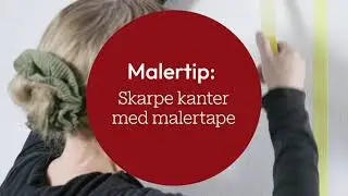 Malertip: Skarpe kanter med malertape