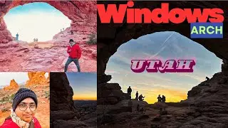 Stunning Sunrise at Windows Arch