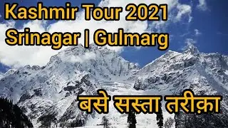 kashmir trip 2021| kashmir budget tour | srinagar to gulmarg | dal lake