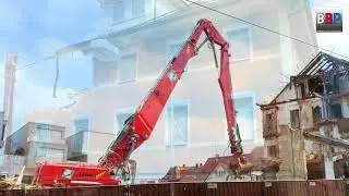 Liebherr R 954C Longfront - Fail Visit Demolition Site / Fehlbesuch, Abbruch Backnang, 2018.