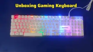 Unboxing This Gaming Keyboard ⌨️📦 | White Lightning Gaming Keyboard Unboxing 🤫💸 (Flipkart)