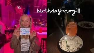 BDAY VLOG И ЧТО Я ПОЛУЧИЛА НА ДЕНЬ РОЖДЕНИЯ 🍸🖤🪩