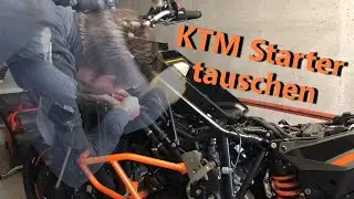 KTM 1190 Adventure - Anlasser einbauen Teil 1  \\ 1290 SAS \\  RC8 \\  MotoVlog Technik