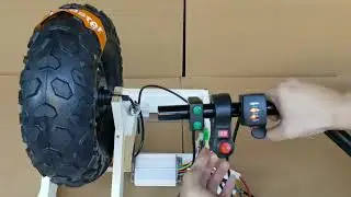 L-faster 14.5 inch motor wheel kit wiring instruction