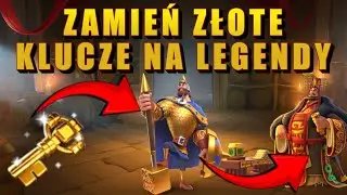 ZAMIEŃ ZŁOTE KLUCZE NA LEGENDY! | Rise of Kingdoms