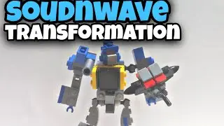 Lego Soundwave transformation | stop motion
