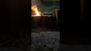 KNO3 + Sugar rocket motor test #2