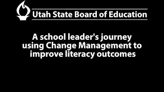 20250128 A school leader's journey using Change Management to improve literacy outcomes (Drft by DM)