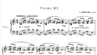 Issay Dobrowen - Poem, Op.3 No.2 (1914)