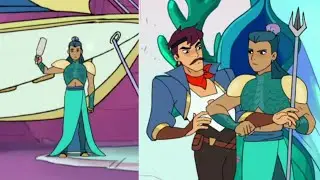 Mermista's Iconic Multi-tasking Guard (She-Ra 2018)
