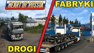 Fabryki i drogi w DLC Heart Of Russia | DLC Montana i Texas 🚚 Cotygodniowe nowości ze studia SCS #56