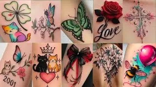 50+Unique and beautiful tattoo designs ideas for boys and girls ❣️//New colourful tattoo  ideas 