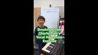 8-year-old Eugene Explains Why Charlie Puth's Harmonies Sound So Good @charlieputh