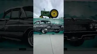 Shipping container Art #spraypaint #freakshake #chevy