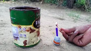 Anil Bomb In Color Can Experiment