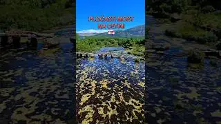Pločasti most na Cetini 🇭🇷#hrvatska #cetina #medieval #river#croatia #friends #adventure #anica #fyp