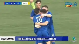 16 APRILE 2025  CALCIO GIOVANILE   TRIS DELLA PUGLIA AL TORNEO DELLE REGIONI