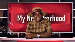 Nigerian man want to sale his TV.( afcon wahala)