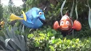 The Seas with Nemo & Friends Pavilion Full Walkthrough Epcot Disney