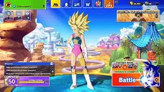 Stomping A Lobby As Caulifla