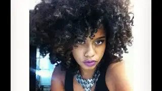 Twist  out on blow dried hair
