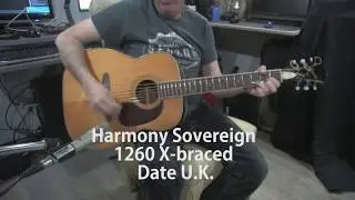 Harmony Sovereign Model 1260   Ladder-Braced Vs. to X-Braced