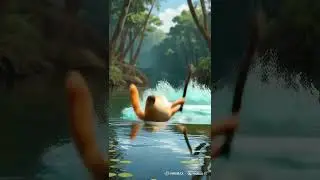 #EpicAnimalBattle#CatVsCrocodile#EmotionalEnding #cat