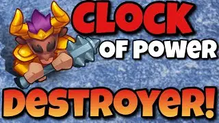 MINOTAUR The CLOCK Eater! - Max Meteors! || Rush Royale