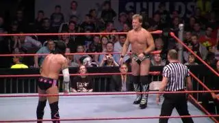 CM punk vs Chris jericho Part 1 Braehead arena WWE Wrestlemania Tour 2009 HD
