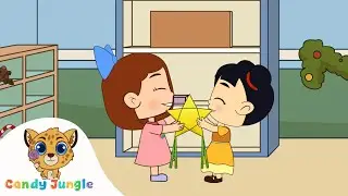 Hark! The Herald Angels Sing | Candy Jungle | Christmas Song For Kids | Kids Songs | Nursery Rhymes